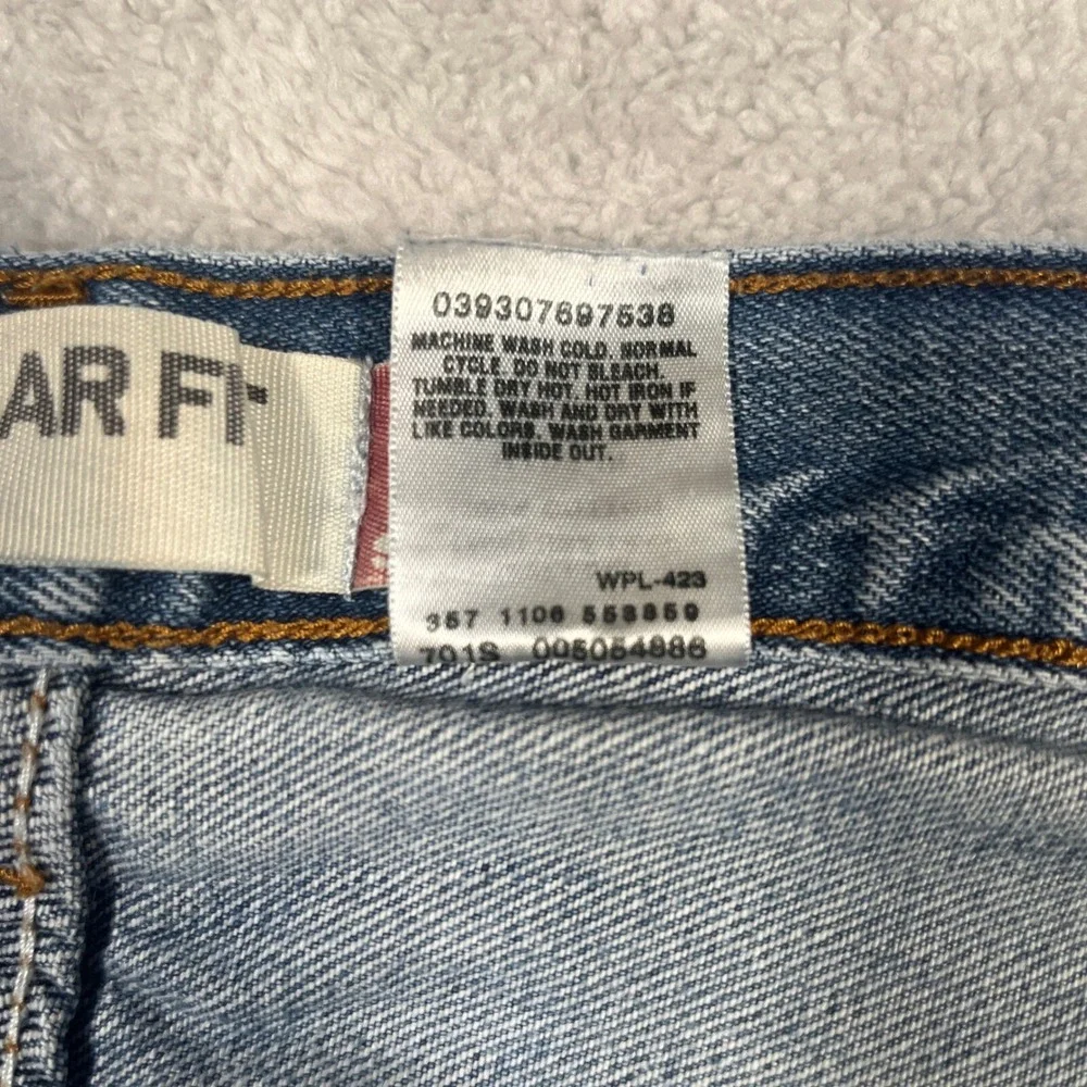 Vintage Y2K Levi's 505 Regular Fit Jeans‎ 100% Cotton Denim 42x30 Fits Like 40